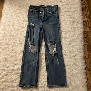 Wide leg jeans